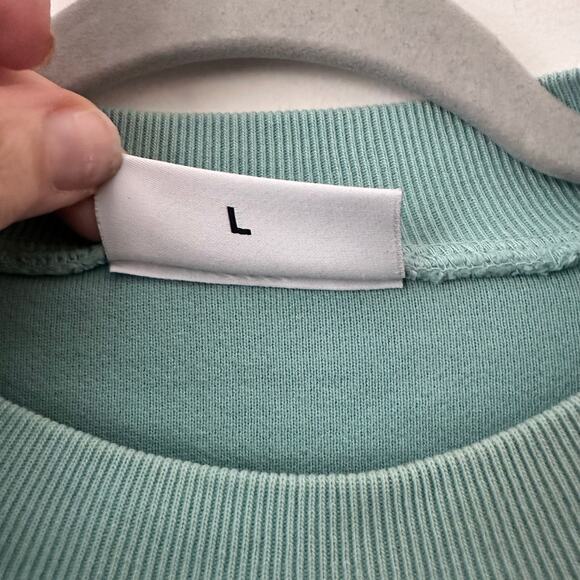 Cherry LA Sweatshirt Mint Green Size Large EUC - Picture 5 of 7